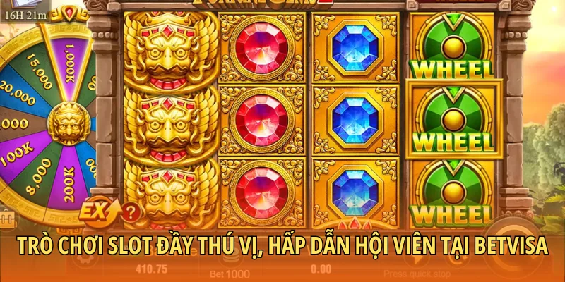 Trò chơi slot đầy thú vị, hấp dẫn hội viên tại BETVISA
